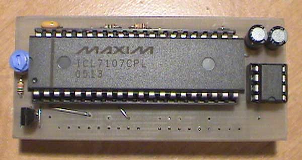ICL7107 - DIGITAL LED AMMETER