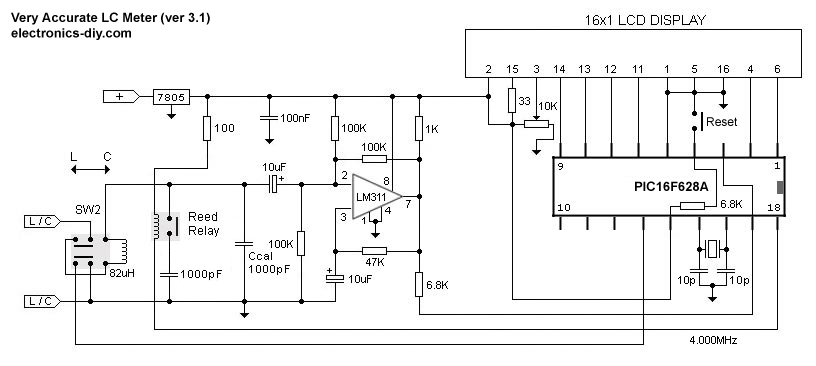 LC Meter Inductance Meter / Capacitance Meter