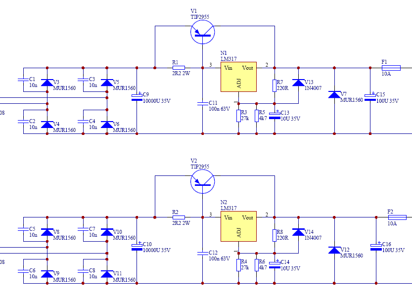 100W LM3886 Power Amplifier