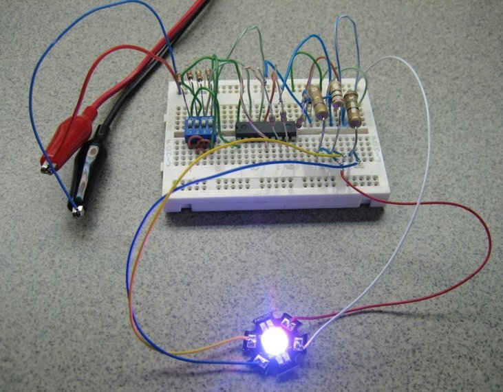 High Power RGB LED Lamp