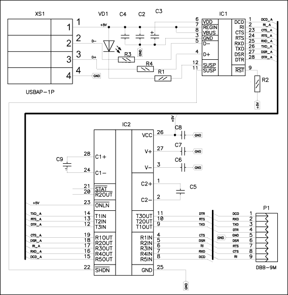 DIY USB to RS232 Adapter