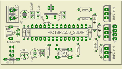 USB RGB LED Controller