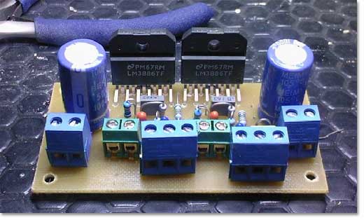 Gainclone Power Amplifier LM3886