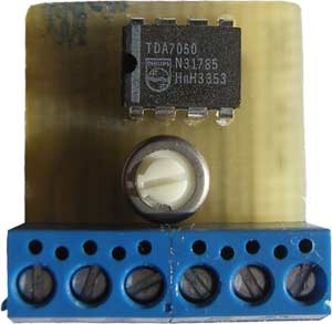 Microphone Amplifier with TDA7050 IC