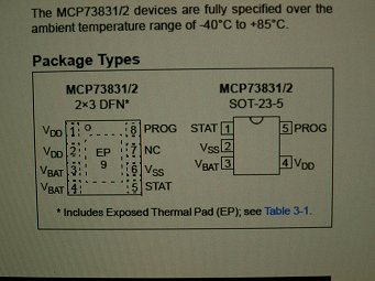 Lithium Ion Battery Charger with Microchip MCP73831