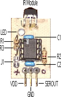 Simple IR Remote Receiver with Decoder