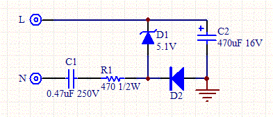 Transformerless Power Supply