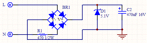 Transformerless Power Supply