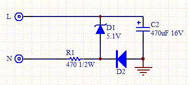 Transformerless Power Supply