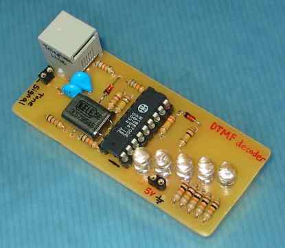 DTMF Decoder Using MT8870