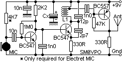 40mW FM TRANSMITTER