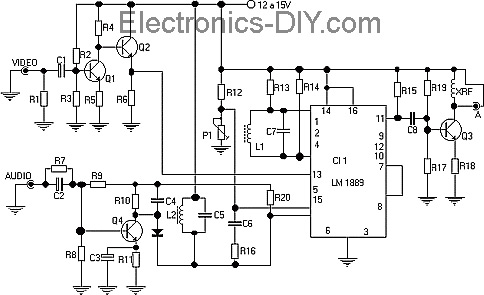 TV Audio Video Transmitter