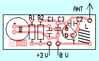 Micro Transmitter Bug