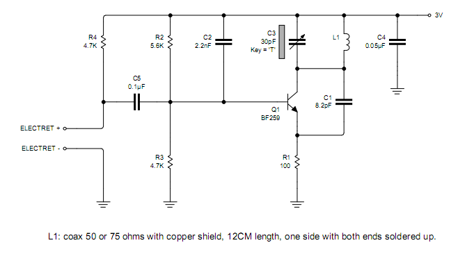Simple Coil Less FM Transmitter