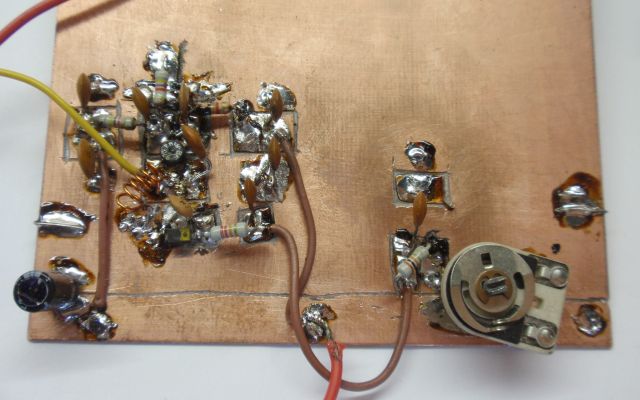 Single Transistor VCO FM Transmitter