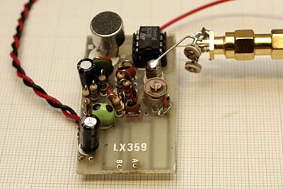 1W 87-110MHz FM Transmitter with 2N3886 Amplifier