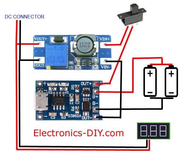 Portable Variable Bench Power Supply 1-32V 0-5A