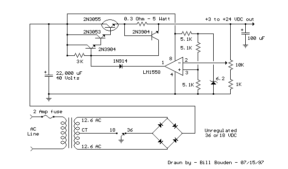 Variable Voltage / Current PS