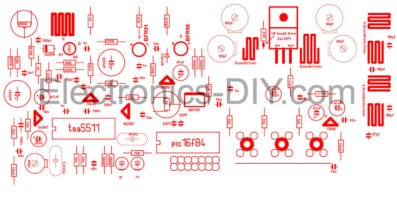 8W PLL Stereo Transmitter with LCD