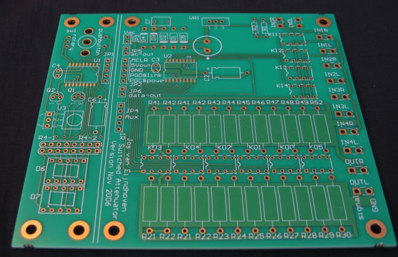 Audio Volume Control Attenuator with IR Control