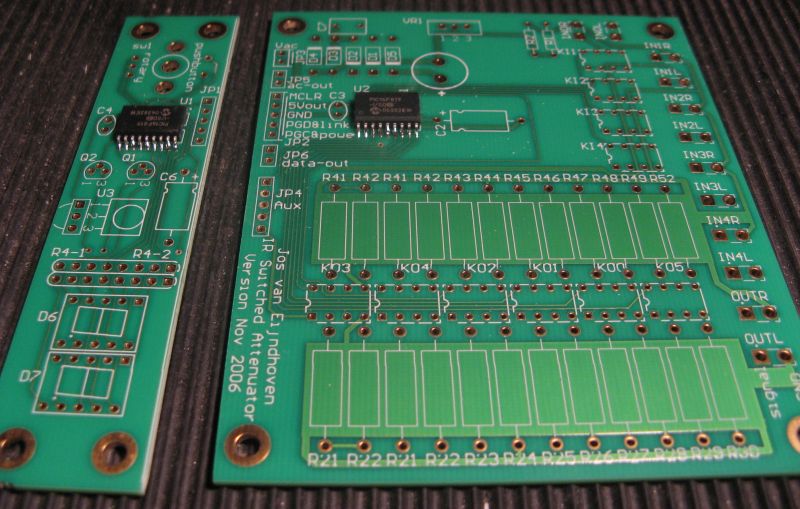 Audio Volume Control Attenuator with IR Control