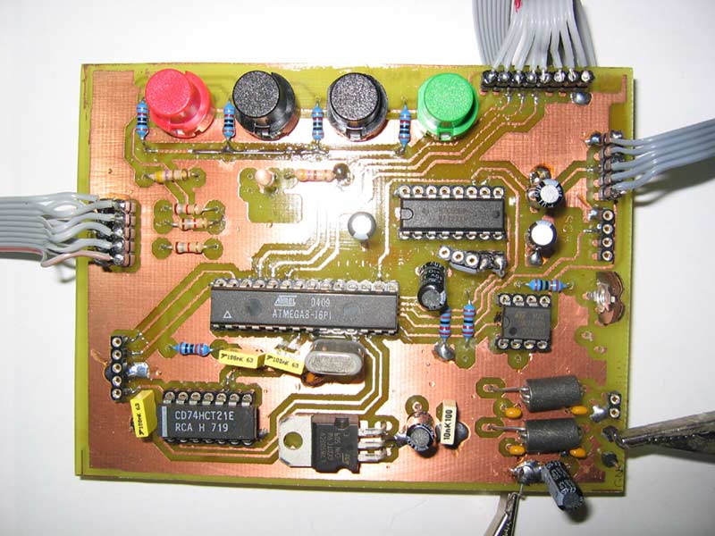 AVR ATMega8 board for PLL MC145170