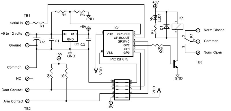 PIC Programmable Security System