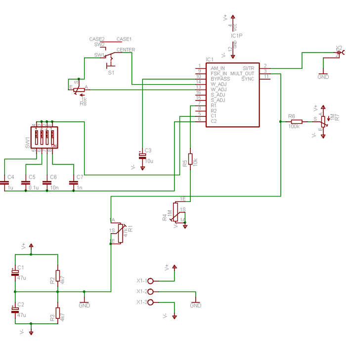 1Hz to 1MHz Function Generator with XR-2206 IC