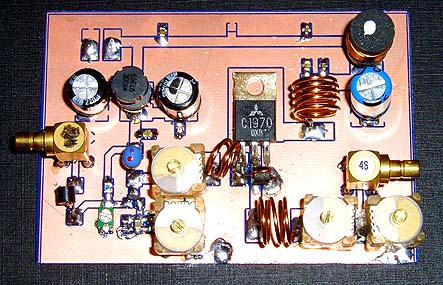 1.3W VHF RF Amplifier 2SC1970 88-108 MHz