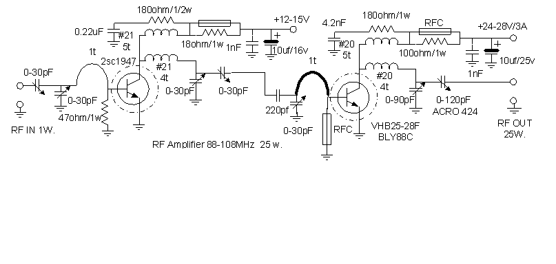 25W RF Amplifier