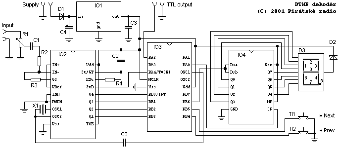 DTMF Phone Decoder