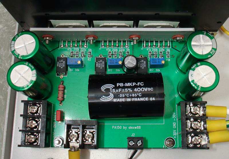 300W LM3886 Power Amp