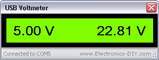 USB Voltmeter