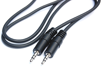 3.5mm Shielded Stereo Audio Cable - Male to Male - 2 FT