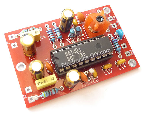 BA1404 HI-FI Stereo FM Transmitter Kit
