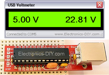 USB Voltmeter Kit