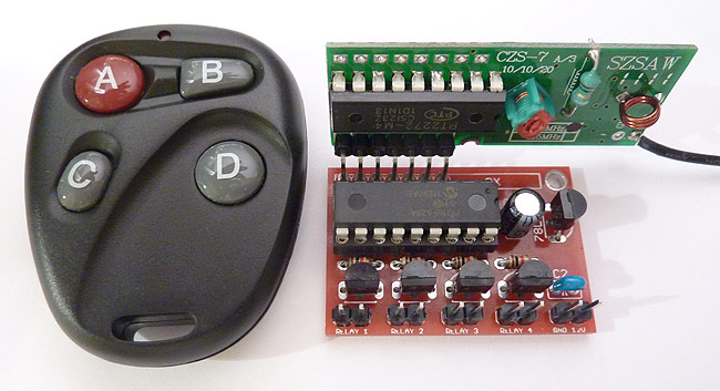 RF Remote Control Kit