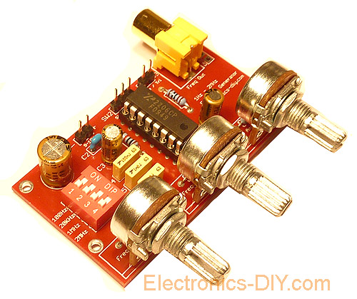 1Hz - 2MHz XR2206 Function Generator Kit