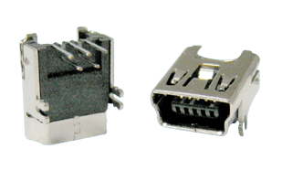 Micro USB Female Connector Type B