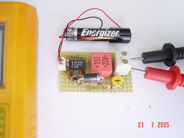 1.5V to 5V/12V DC/DC Converter with LT1073