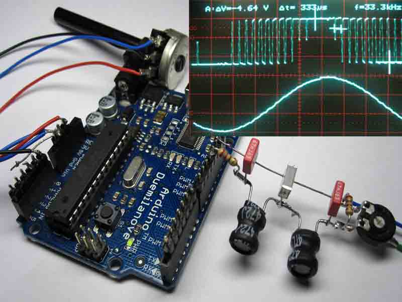 Arduino Sinewave Generator