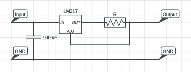LM317 Constant Current Source Circuit Design