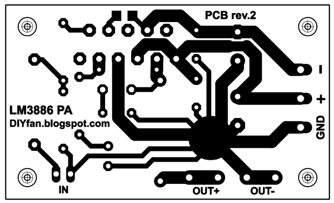 50W Power Amplifier with LM3886