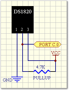 PIC DS1820 Thermometer