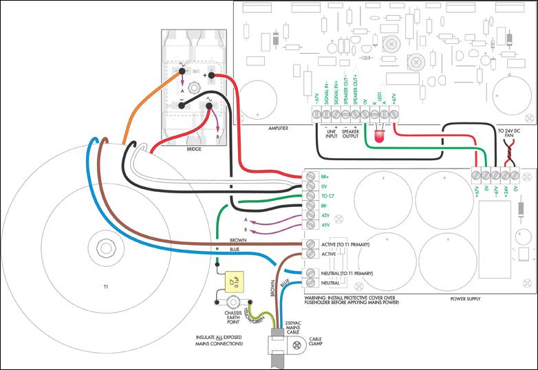 200W MOSFET Amplifier