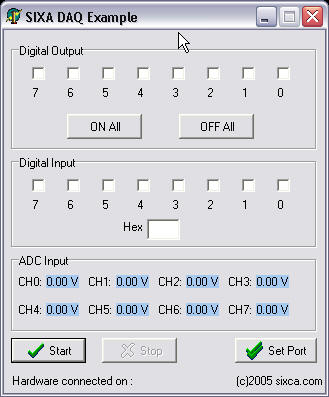 USB Data acquisition with PIC18F4550