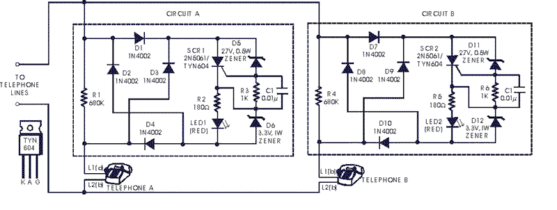 Extension Phone Line Switcher