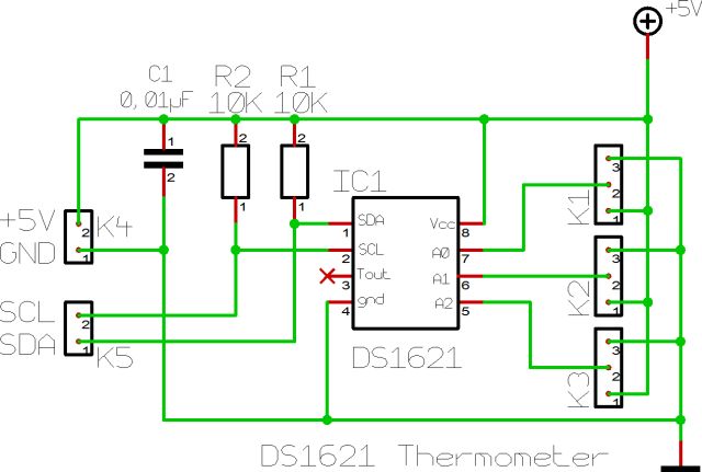 AVR Thermometer DS1621