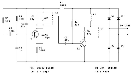 Telephone FM Transmitter