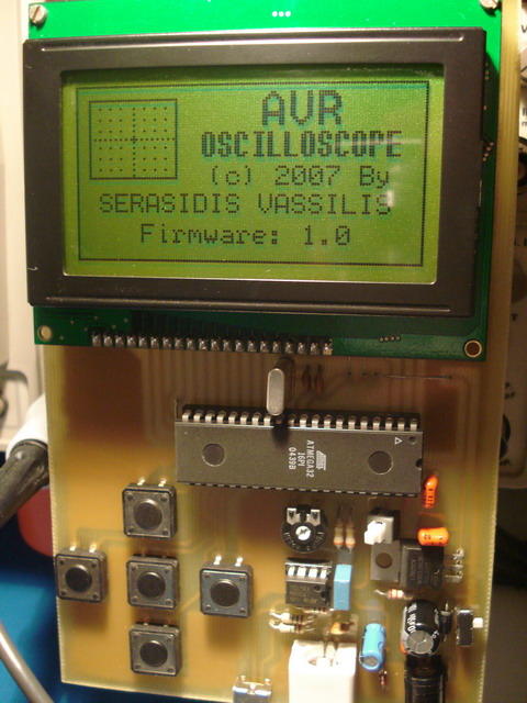 Low Speed AVR Oscilloscope